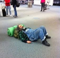 An airport sighting