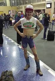An airport sighting